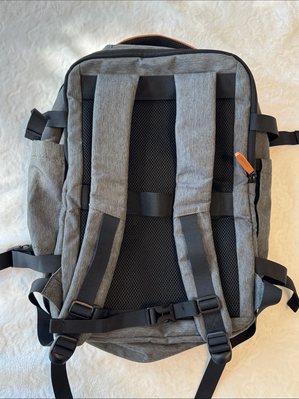 Bagsmart Falco 40L Expandable Carry On Travel Backpack Luggage Airline Approved